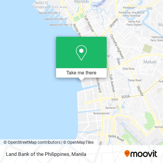 Land Bank of the Philippines map