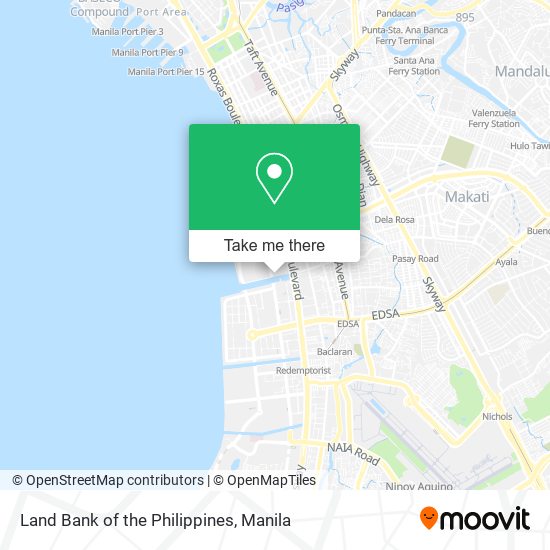 Land Bank of the Philippines map