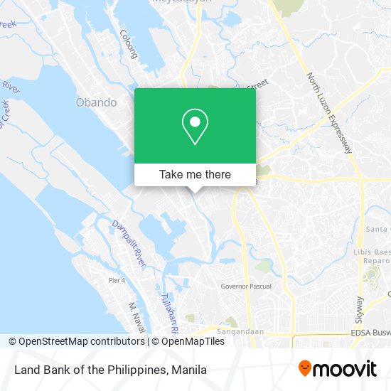 Land Bank of the Philippines map