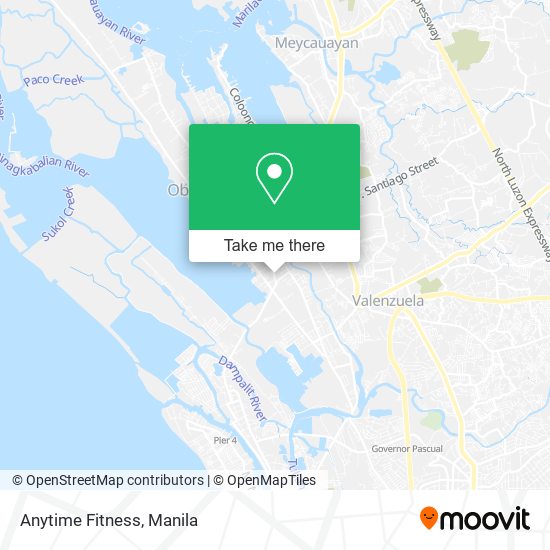 Anytime Fitness map