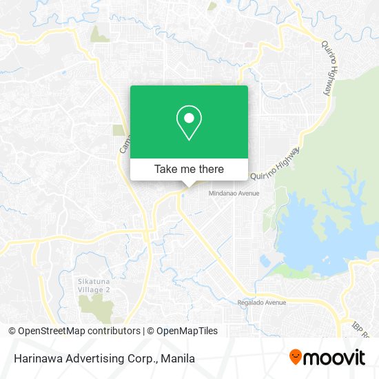 Harinawa Advertising Corp. map
