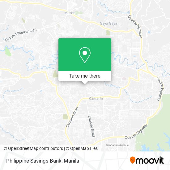 Philippine Savings Bank map