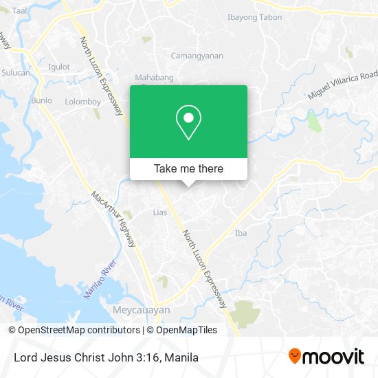 Lord Jesus Christ John 3:16 map