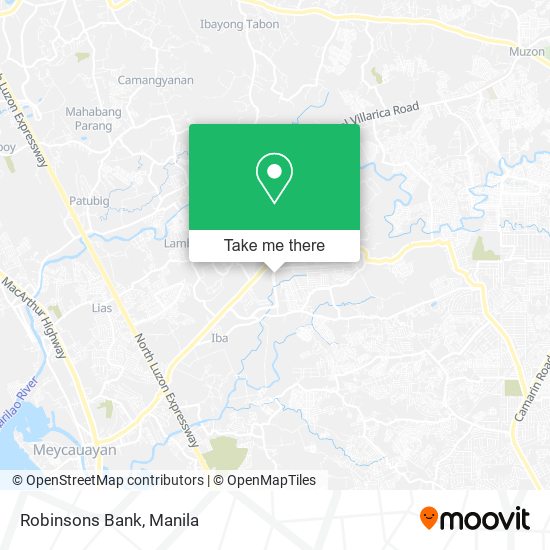 Robinsons Bank map