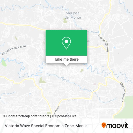 Victoria Wave Special Economic Zone map