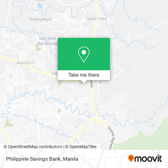 Philippine Savings Bank map