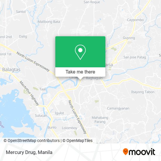 Mercury Drug map