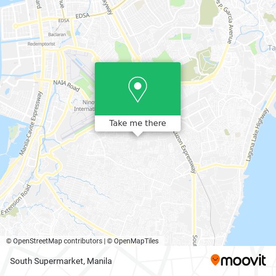 South Supermarket map