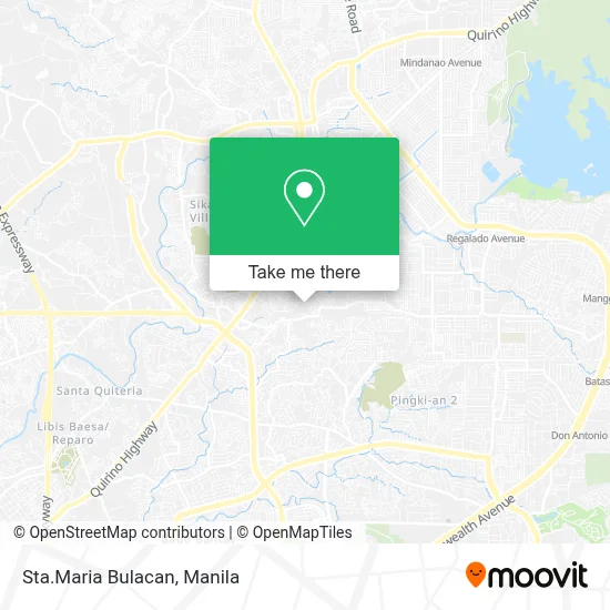 Sta.Maria Bulacan map