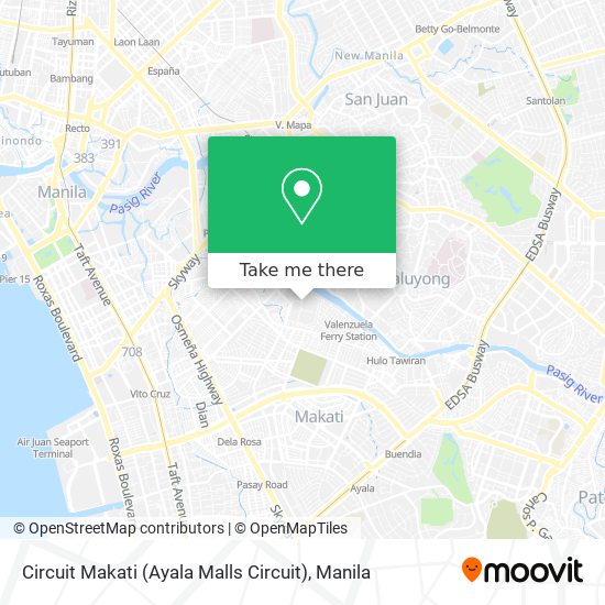 How to get to Circuit Makati (Ayala Malls Circuit) in Makati City by ...