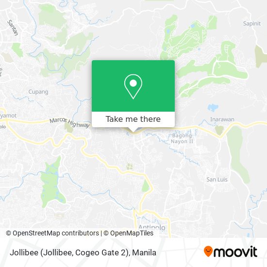 Jollibee (Jollibee, Cogeo Gate 2) map