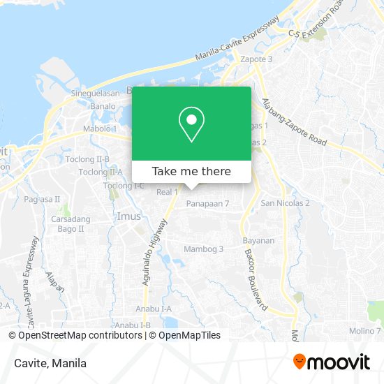 Cavite map