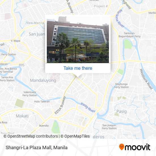 Shangri-La Plaza Mall map
