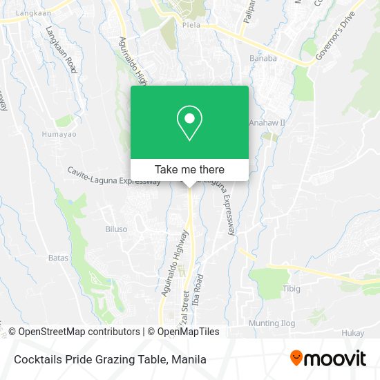 Cocktails Pride Grazing Table map
