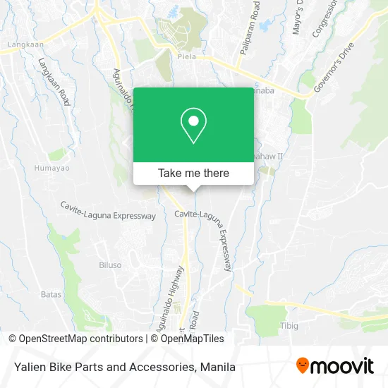 Yalien Bike Parts and Accessories map