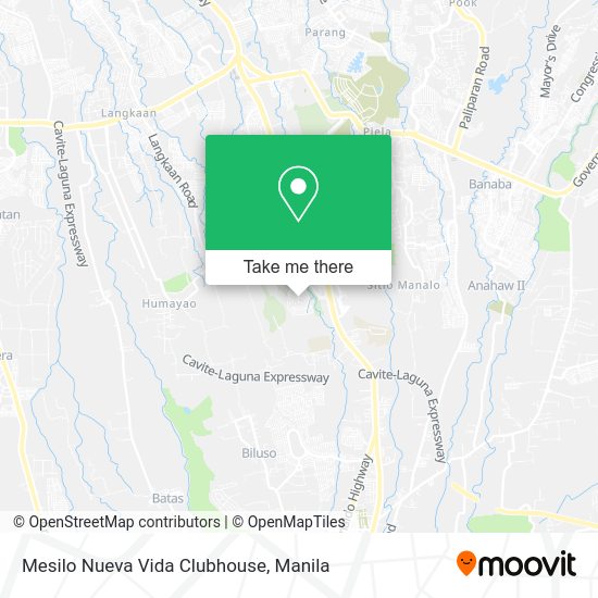 Mesilo Nueva Vida Clubhouse map