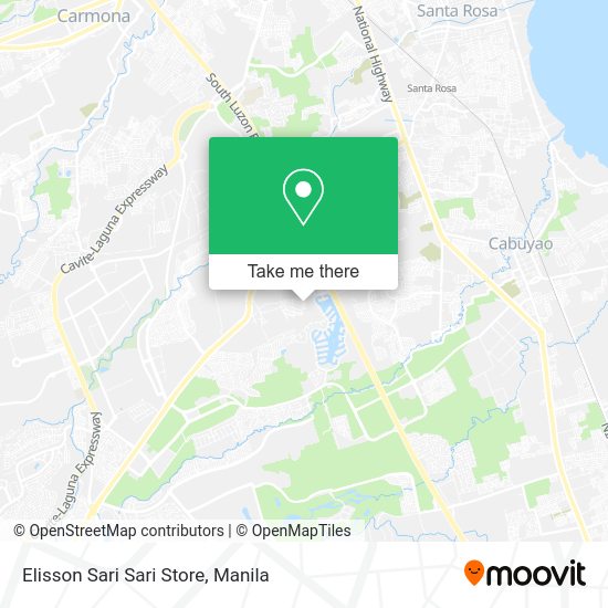 Elisson Sari Sari Store map