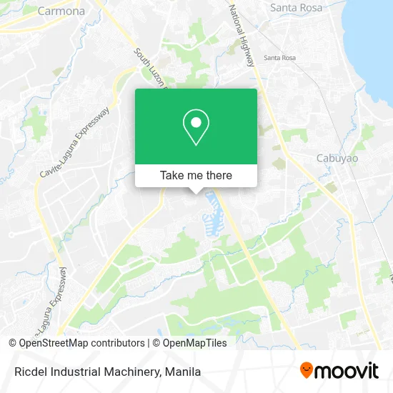 Ricdel Industrial Machinery map