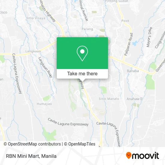 RBN Mini Mart map