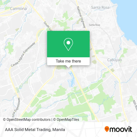 AAA Solid Metal Trading map