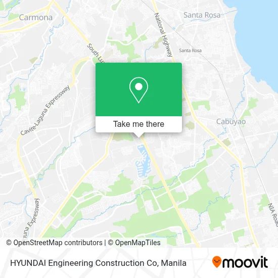 HYUNDAI Engineering Construction Co map