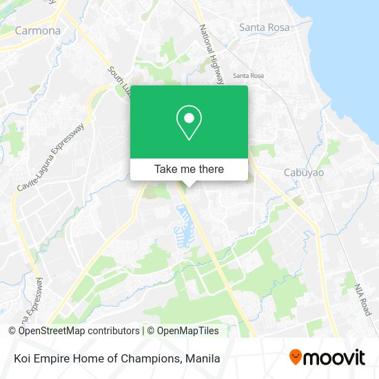 Koi Empire Home of Champions map