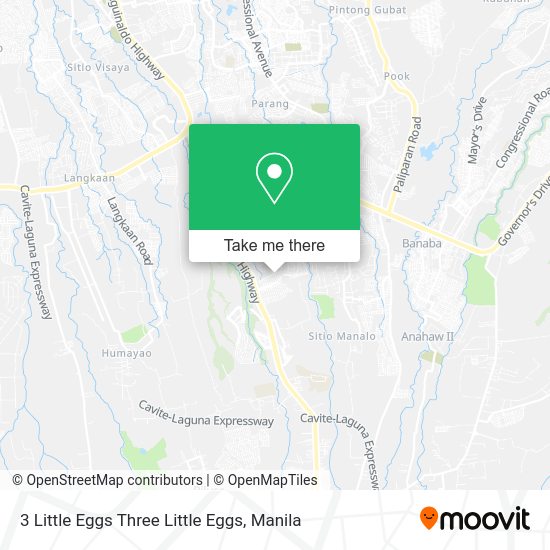 3 Little Eggs Three Little Eggs map
