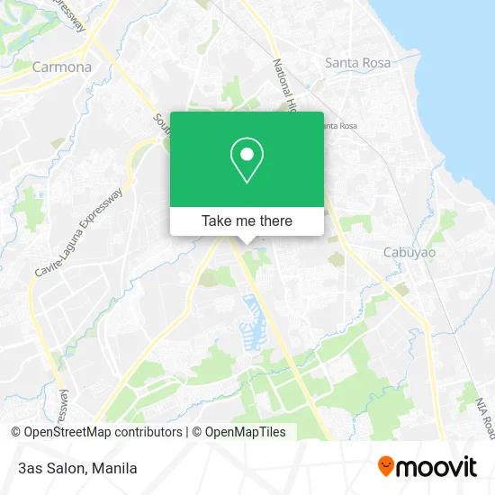 3as Salon map