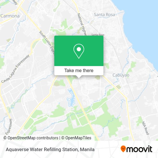 Aquaverse Water Refilling Station map