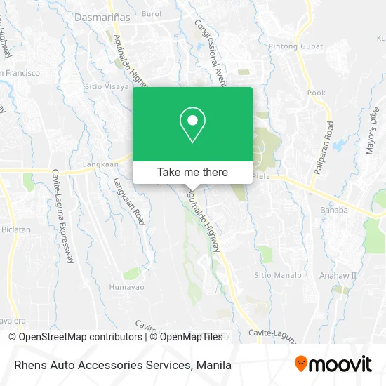 Rhens Auto Accessories Services map