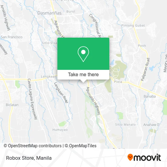 Robox Store map