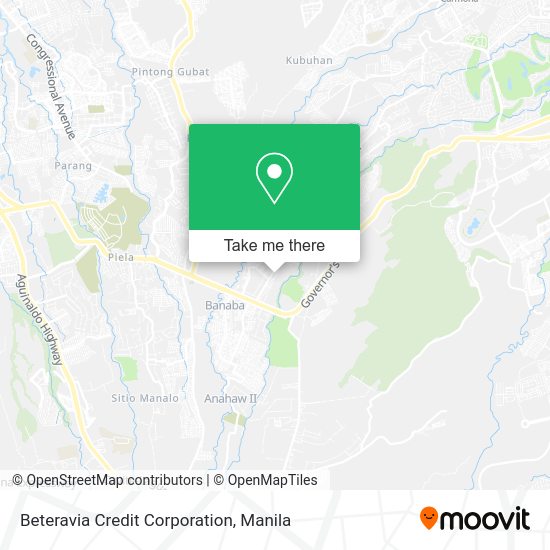 Beteravia Credit Corporation map