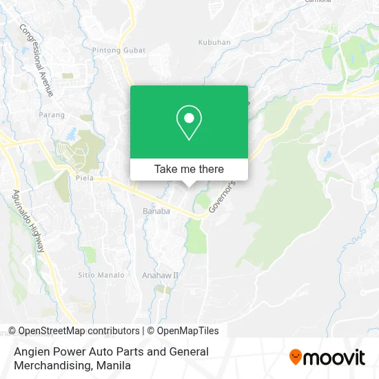 Angien Power Auto Parts and General Merchandising map