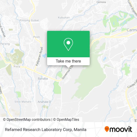 Refamed Research Laboratory Corp map