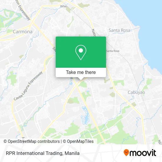 RPR International Trading map