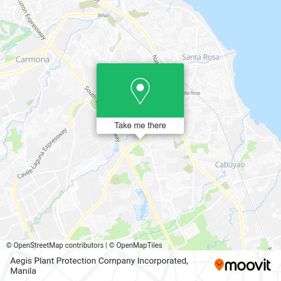 Aegis Plant Protection Company Incorporated map