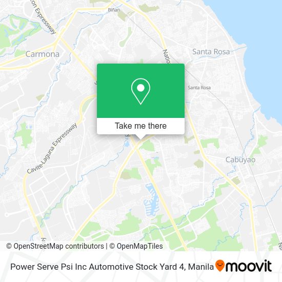 Power Serve Psi Inc Automotive Stock Yard 4 map