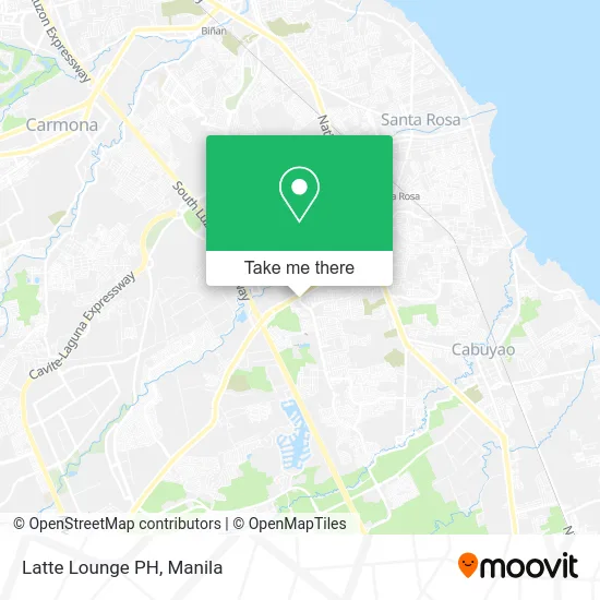 Latte Lounge PH map