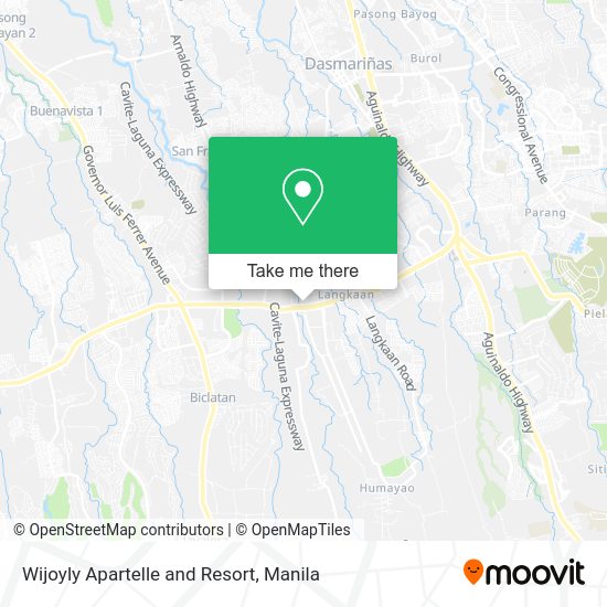 Wijoyly Apartelle and Resort map