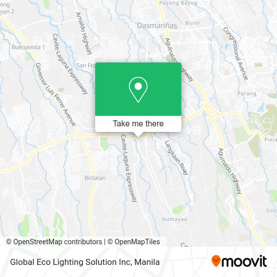 Global Eco Lighting Solution Inc map