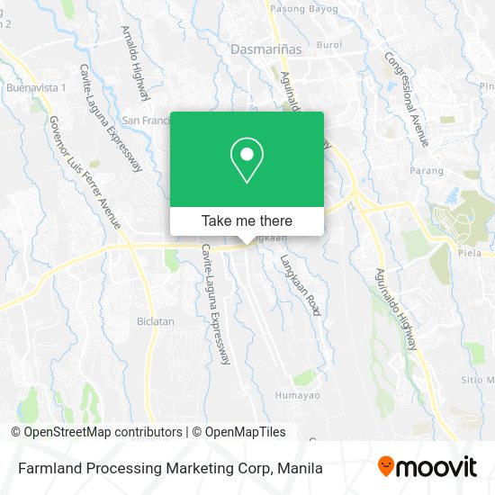 Farmland Processing Marketing Corp map