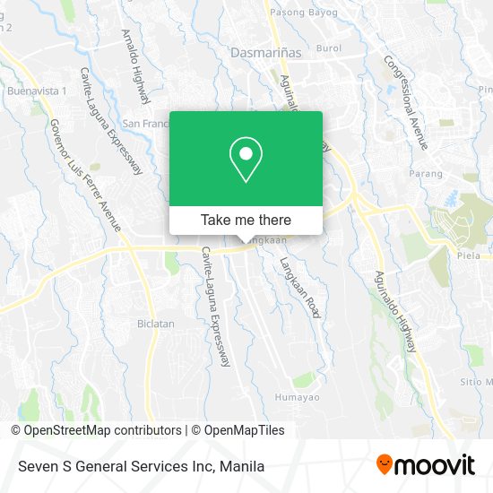 Seven S General Services Inc map