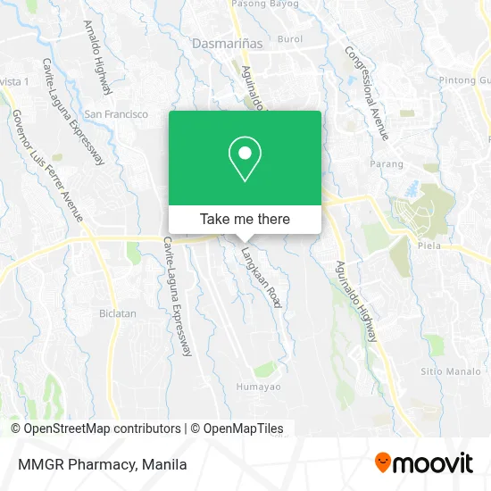 MMGR Pharmacy map