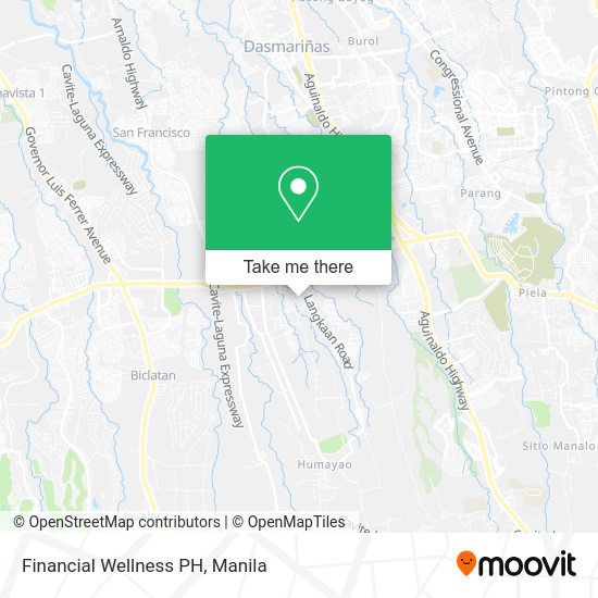 Financial Wellness PH map