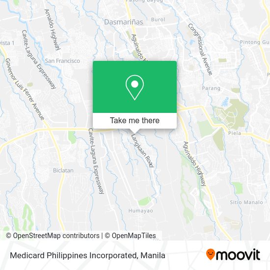 Medicard Philippines Incorporated map
