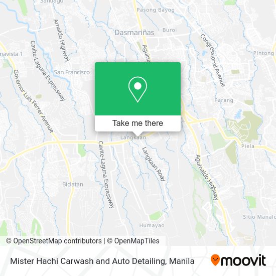 Mister Hachi Carwash and Auto Detailing map