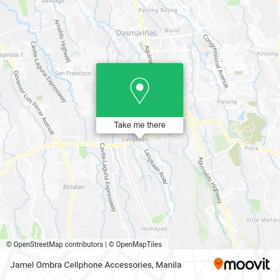 Jamel Ombra Cellphone Accessories map