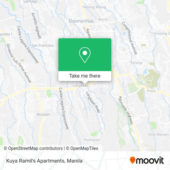 Kuya Ramil's Apartments map