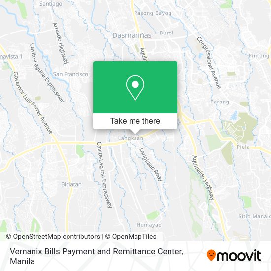 Vernanix Bills Payment and Remittance Center map