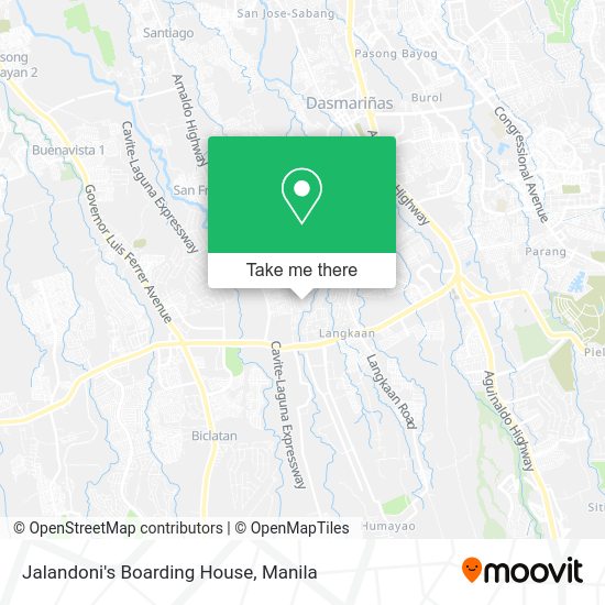 Jalandoni's Boarding House map